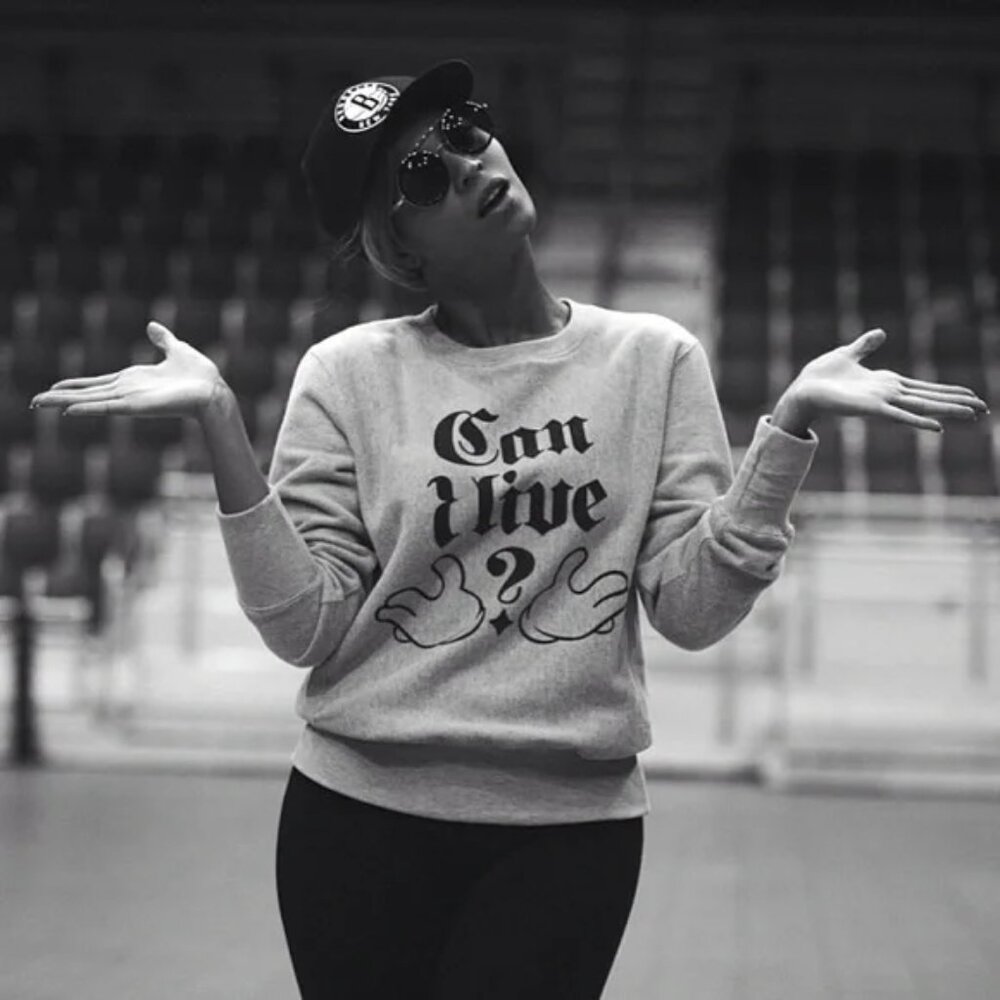 B-Side by Wale’ Gray Can I Live Sweatshirt by UK fashion brand colab w/Beyonce